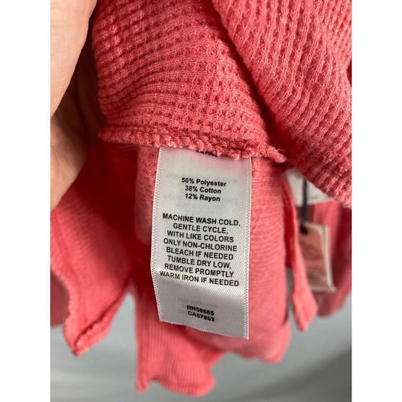 NWT Treasure & Bond waffle knit thermal - Picture 3 of 4
